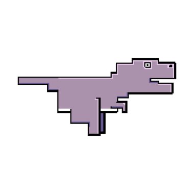 Allosaurus dinozorları, şirin dinozorlar çizgi film karakterleri, izole vektör çizimleri..