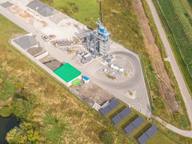 İnşaat endüstrisi için endüstriyel kum çıkarma. 