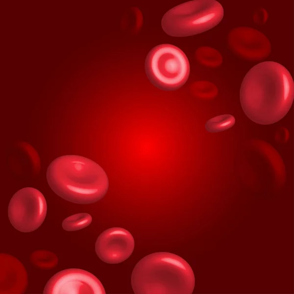 Blood Flow Red Blood Cells Circulatory System — Stockfoto