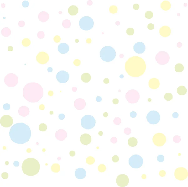 Coloré Multicolore Ramdon Points Vecteur Coloré Pois Fond Confettis Parties — Image vectorielle