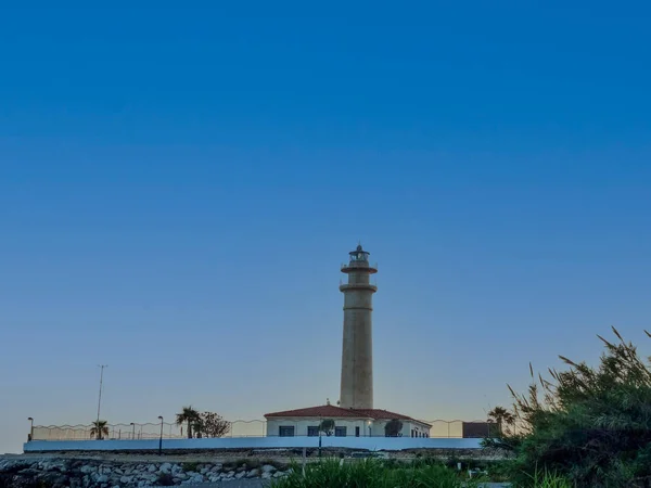 Panoramic View Torrox Lighthouse Malaga — ストック写真