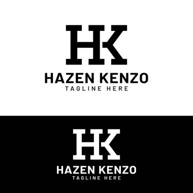 H K HK KH Harf Monogramı İlk Logo Tasarım Şablonu. Genel Spor Fitness İnşaat Finans Şirketi Şirketinin Modern Moda Logosu Tasarımı Kurumsal Kıyafeti için uygundur.
