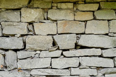 Modern tarz dekoratif desenli gri desenli düz olmayan taş duvar yüzeyi. Taş desenli arka plan.