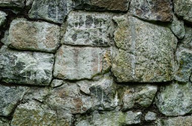 Modern tarz dekoratif desenli gri desenli düz olmayan taş duvar yüzeyi. Taş desenli arka plan.