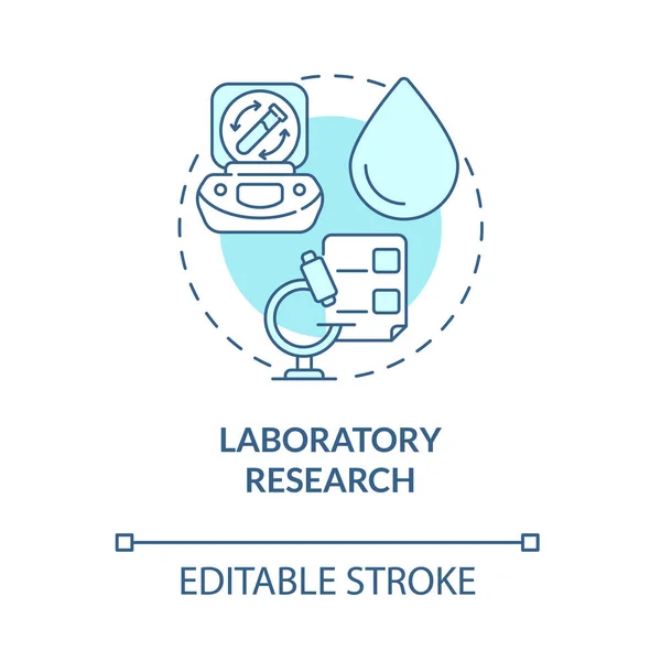 Laboratóriumi Kutatás Kék Koncepció Ikon Arthritis Klinika Szolgáltatások Elvont Ötlet — Stock Vector
