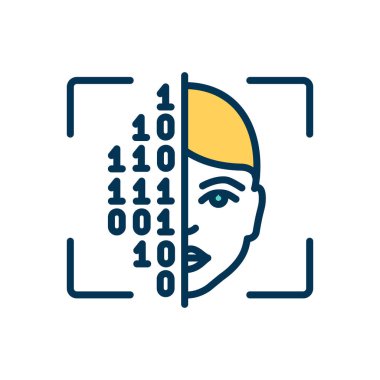 Kriptografi RGB renk simgesi. Online veri şifreleme. Bilgisayar veritabanı koruması. Algoritma kodu. Hacklemeyi önlemek için internet güvenliği. Ağ güvenlik sistemi. İzole vektör illüstrasyonu