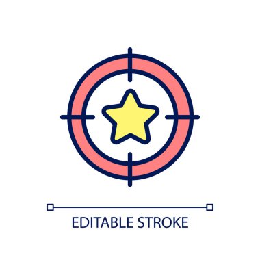 İkramiye avlama pikseli mükemmel RGB renk simgesi. Hızlı para kazanmak. Yeni müşteriye teşvik. Kumarhane terfisi. İzole vektör çizimi. Basit bir çizgi çizimi. Düzenlenebilir felç. Kullanılan Arial yazı tipi