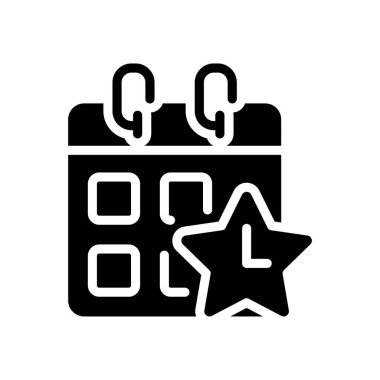 Ödül zamanı siyah simge simgesi. Çalışan tanıma seçeneği. İş yaşam dengesini geliştiriyorum. Ödüllü performans. Beyaz uzayda siluet sembolü. Piktogram sağlammış. Vektör izole illüstrasyonu