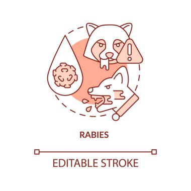 Kuduz Terracotta konsept simgesi