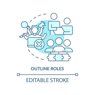 Turkuaz konsept simgesini özetle