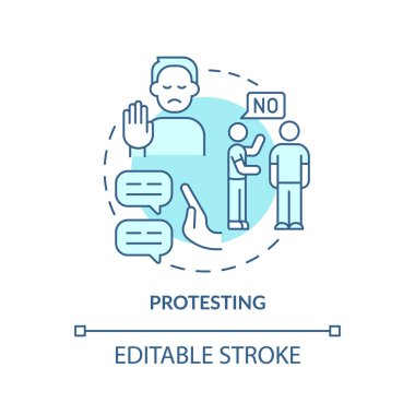 Turkuaz konsept simgesi protesto ediliyor