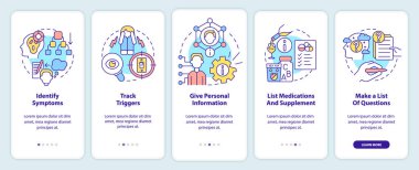 Gezici uygulama ekranındaki terapistle randevudan önce