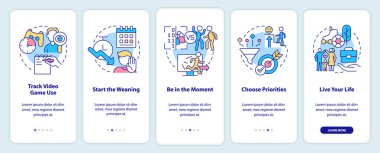 Mobil uygulama ekranında oyun bağımlılığıyla başa çıkmak