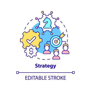 Strateji konsepti simgesi