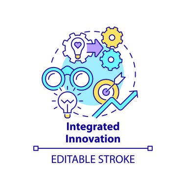 Bütünleşik yenilik kavramı simgesi