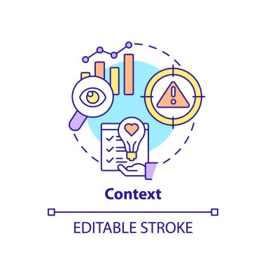 İçerik konsepti simgesi