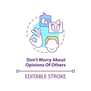 Diğer konsept simgelerinin fikirlerini kafanıza takmayın