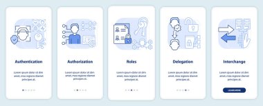 Sistem kapasitesi seyyar uygulama ekranında açık mavi renkte. Doğrusal kavramlarla düzenlenebilir grafik yönergelerine giriş yap. UI, UX, GUI şablonu. Kullanılan sayısız Pro-Kalın, Düzenli yazı tipleri