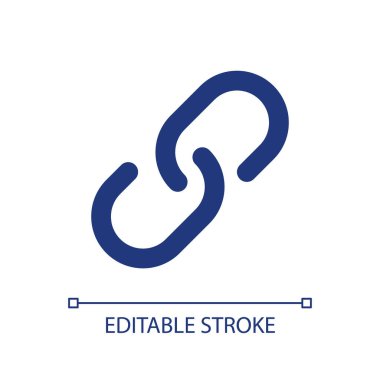 Kaynaklar ve bağlantılar pikseli mükemmel RGB renk ui simgesi. Sosyal medyada paylaşım. Basit doldurulmuş çizgi ögesi. Mobil uygulama için UX tasarımı. Vektör izole görüntü grafiği. Düzenlenebilir felç. Kullanılan Arial yazı tipi