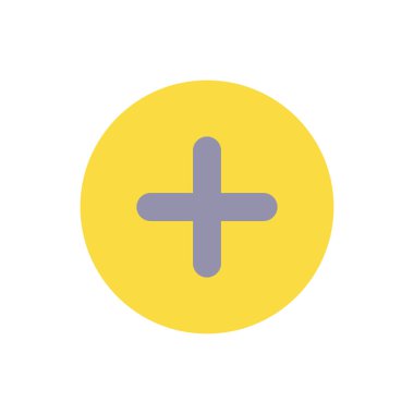 Düğme düz renk ui simgesi ekle. Sesi yükselt. Araç çubuğu kontrol elemanı. Sesi yükseltiyorum. Menü komutu. Mobil uygulama için basit doldurulmuş öge. Renkli, sağlam bir resim. Vektör izole edilmiş RGB illüstrasyonu