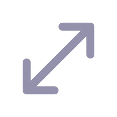 Düz renkli ui simgesini büyüt. Oyuncu penceresi ölçekleniyor. Dokunmatik ekranda hareket. Görüntüyü yakınlaştırıyorum. Mobil uygulama için basit doldurulmuş öge. Renkli, sağlam bir resim. Vektör izole edilmiş RGB illüstrasyonu