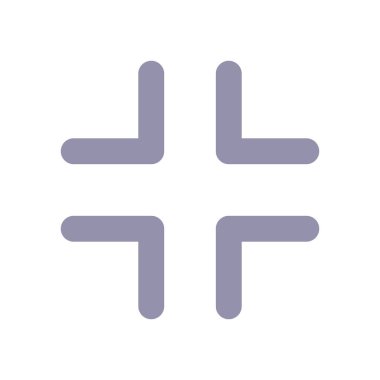 Tam ekran düz renk ui simgesinden çık. Video oynatıcı barı. Görünüm ayarlarını göster. Tam ekran modundan çık. Mobil uygulama için basit doldurulmuş öge. Renkli, sağlam bir resim. Vektör izole edilmiş RGB illüstrasyonu