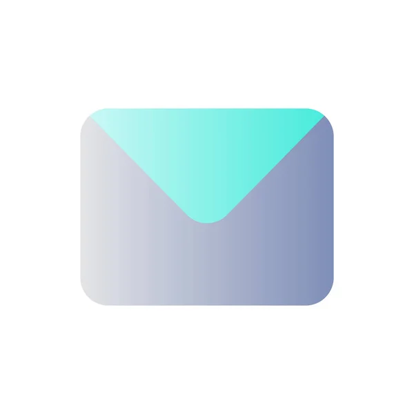 Unread Message Flat Gradient Color Icon Text Messaging Service Communication — Image vectorielle