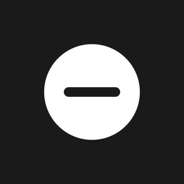 Koyu mod simgesini kaldır. Sesi azalt. Araç çubuğu. Kullanıcı arayüzü tasarımı. Siyah uzayda beyaz siluet sembolü. Ağ ve cep telefonu için sağlam bir resim. Vektör izole illüstrasyonu