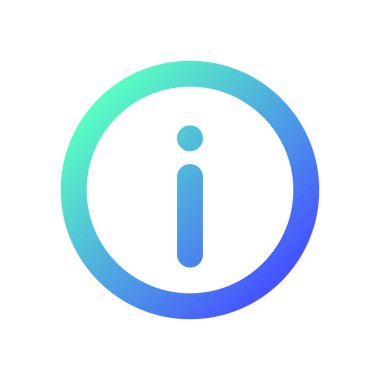 Bilgi pikseli mükemmel gradyan doğrusal ui simgesi. Ek bilgiler. Güncellemeler sağlanıyor. Yardımcı metni göster. Satır rengi kullanıcı arayüzü sembolü. Modern tarz pictogram. Vektör izole edilmiş taslak çizimi