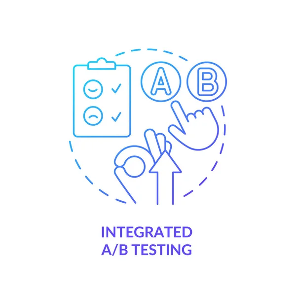 Prompt Engineering Blue Gradient Concept Icon Artificial Intelligence ...