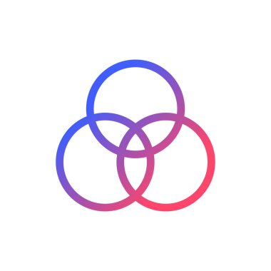 Color adjustment pixel perfect gradient linear ui icon. RGB model. Photo editor. Photography retouch. Line color user interface symbol. Modern style pictogram. Vector isolated outline illustration