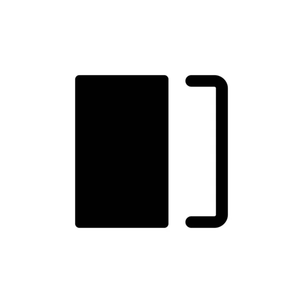 Overlay Black Glyph Icon Photo Editor Instrument Simple Filled Line —  Vetores de Stock
