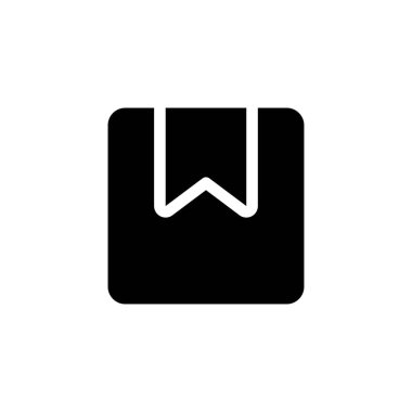 Parcel black glyph ui icon. Order delivery online. E commerce site. User interface design. Silhouette symbol on white space. Solid pictogram for web, mobile. Isolated vector illustration