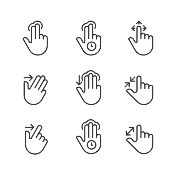 Hand gesture emojis color icons set. Begging, applause, handshake, left and  right fists, peace, rock on, OK gesturing. Shaking, cupped, clapping hands.  Isolated vector illustrations 8342088 Vector Art at Vecteezy