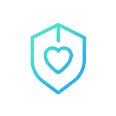 Bağışıklık sistemi pikseli mükemmel gradyan doğrusal ui simgesi. Organizma koruması. Sağlık hizmetleri. Sağlık sigortası. Satır rengi kullanıcı arayüzü sembolü. Modern tarz pictogram. Vektör izole edilmiş taslak çizimi