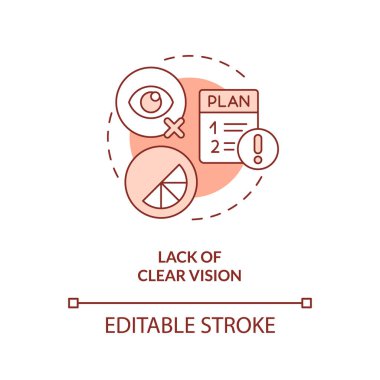 Açık görüşlü turuncu konsept ikonu eksikliği. Kötü plan. Uzun ömürlü olma mücadelesi soyut fikir ince çizgi çizimi. İzole bir taslak çizim. Düzenlenebilir felç. Arial, Myriad Pro-Kalın yazı tipleri