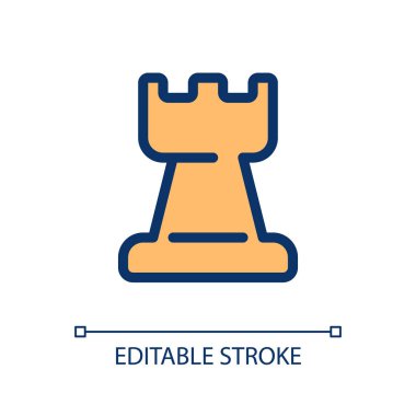 İş stratejisi pikseli mükemmel RGB renk ui simgesi. Proje yönetimi. Basit doldurulmuş çizgi ögesi. Mobil uygulama için UX tasarımı. Vektör izole görüntü grafiği. Düzenlenebilir felç. Kullanılan Poppins yazı tipi