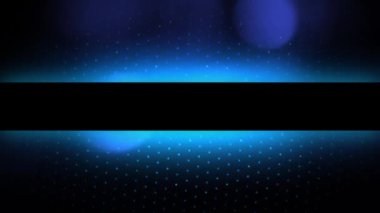 Alfa Şeffaflığı ile Mavi Parlak Çerçeve yayınlanıyor