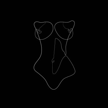 Erotik Tek Satır Sanat, Çıplak Çizim, Seksi Çizim, Çıplak Parmak, Kadın Vücut, Vücut Formu Çizimi, Soyut Tek Çizgili Kadın Sanatı, Minimum Çıplak Baskı, Kadın Şekil Sürtüğü, Kara Arkaplan