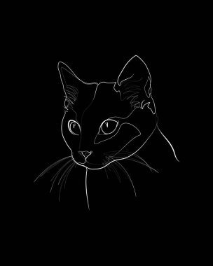 Kedi Çizgisi Yazdırma, Minimalist Duvar Sanatı, Çoklu Boyut, Dijital İndirme, Kedi Çizgisi Sanatı, Yazdırılabilir Duvar Sanatı, Kedi Sevgisi Hediyesi, Kedi Çizgisi Çizimi, Özel Hayvan Portresi, Bir Satır Çizimi