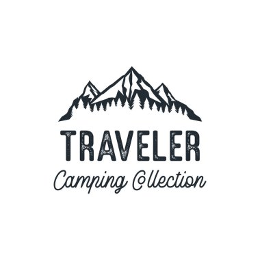 Dağ sırtlı tişört tasarımı