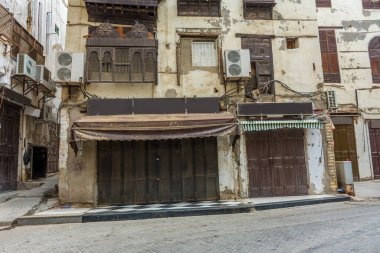 UNESCO 'nun Dünya Mirası Tarihi Köyü Al Balad, Jeddah - Suudi Arabistan