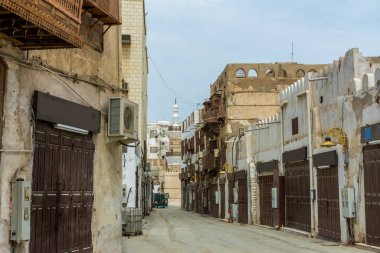 UNESCO 'nun Dünya Mirası Tarihi Köyü Al Balad, Jeddah - Suudi Arabistan