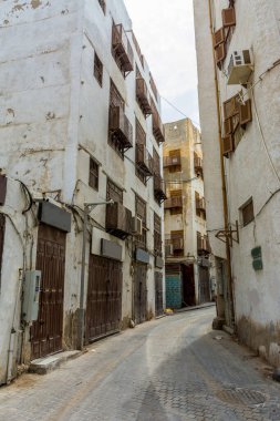UNESCO 'nun Dünya Mirası Tarihi Köyü Al Balad, Jeddah - Suudi Arabistan