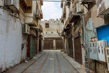 UNESCO 'nun Dünya Mirası Tarihi Köyü Al Balad, Jeddah - Suudi Arabistan