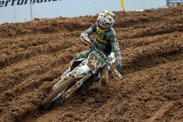 Мадрид Испания Октября 2021 Mxgp Чемпион Испании Мотокроссу — стоковое фото