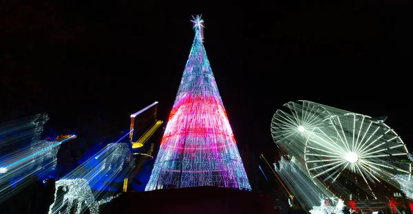 Madrid Spanien November 2021 Die Stadt Torrejon Ardoz Feiert Weihnachten — Stockfoto