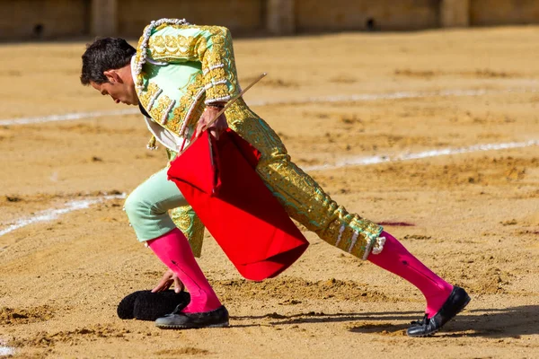 Madrid Spanje April 2022 Chenel Cup Miraflores Sierra Stierenvechter Paco — Stockfoto