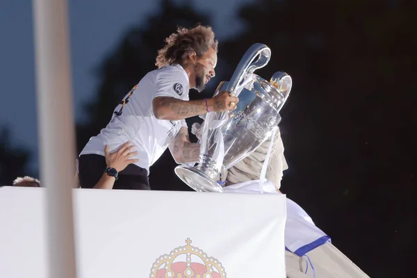 Madrid Espanha Maio 2022 Real Madrid Celebra Seu Décimo Quarto — Fotografia de Stock