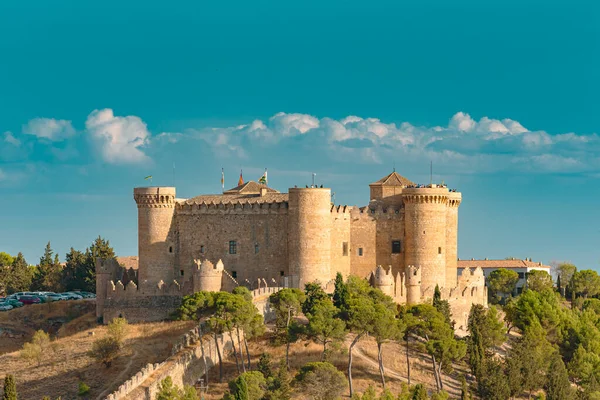 Belmonte España Septiembre 2022 Campeonato Nacional Batallas Medievales Castillo Fortaleza — Foto de Stock